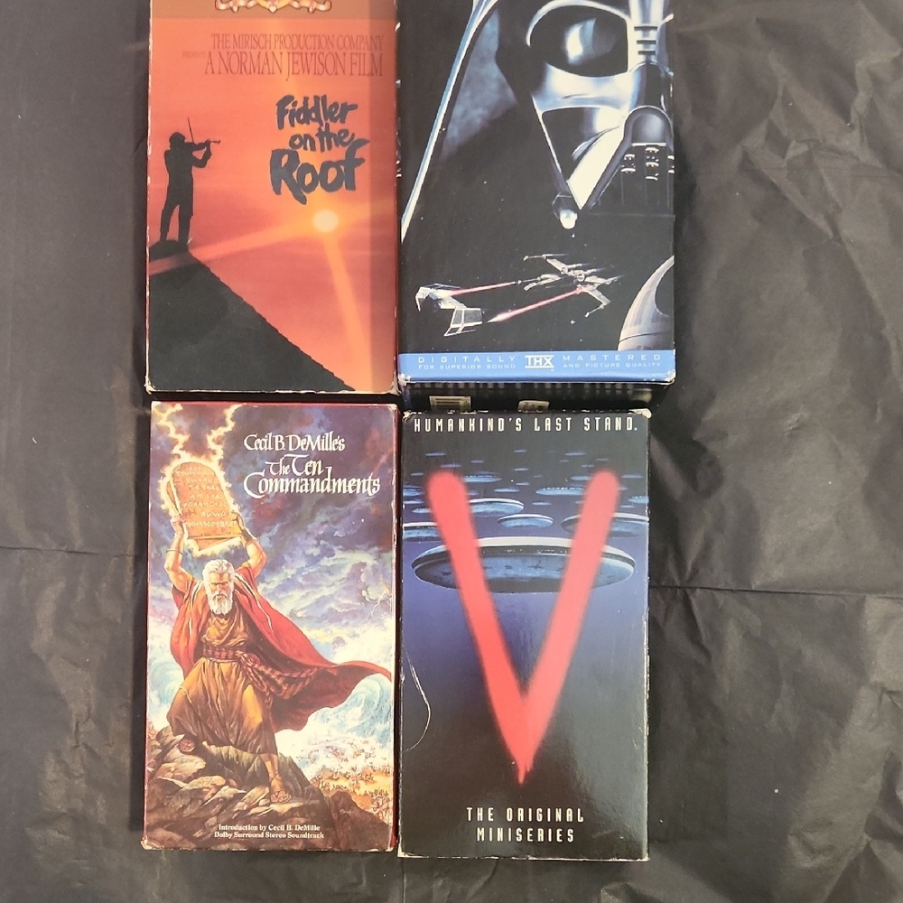 Vintage VHS Movie Collection